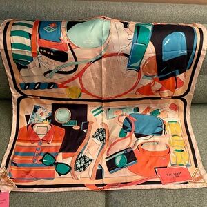 kate spade New York silk scarf